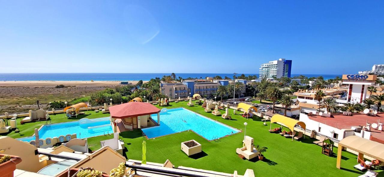 Ferienwohnung Buena Vista - Morro Jable - Meerblick - Pool Exterior foto