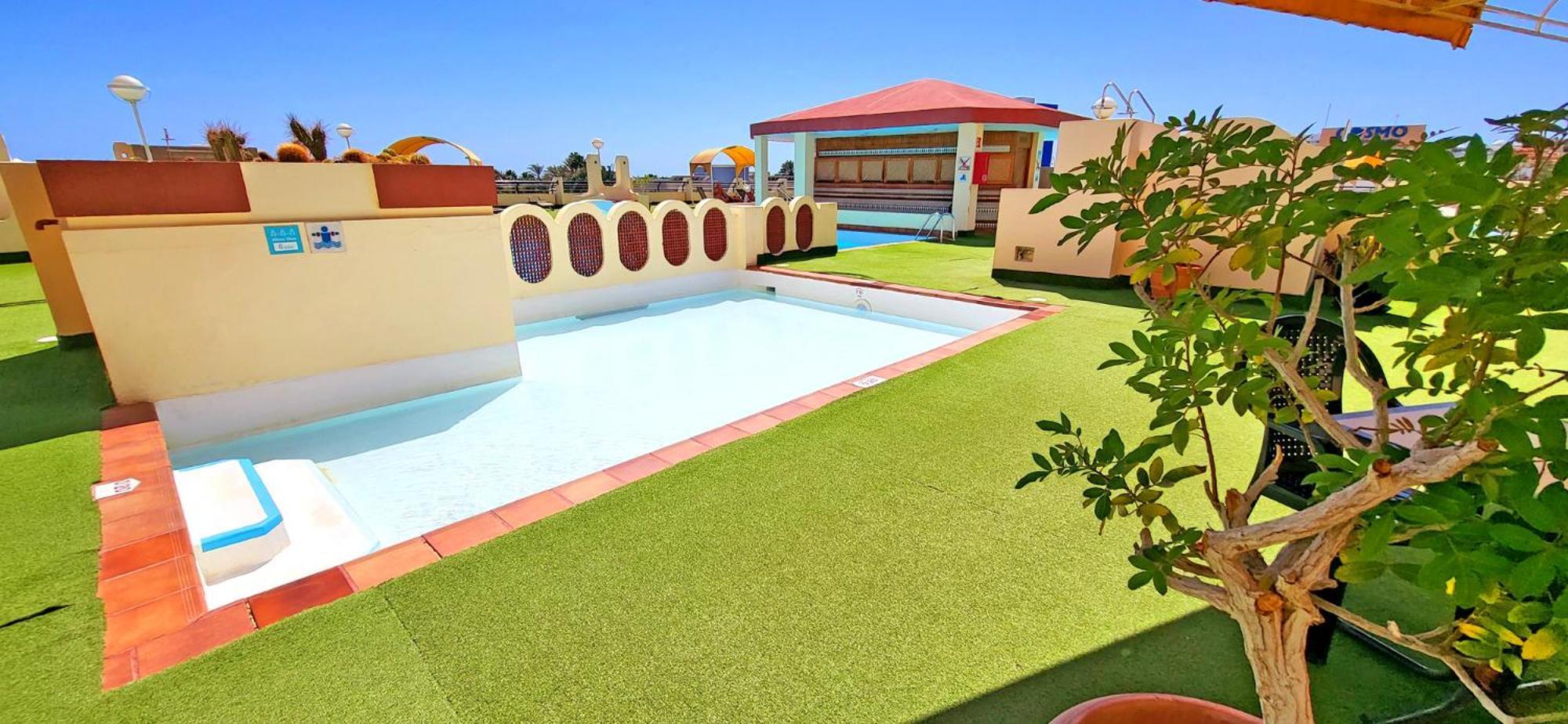 Ferienwohnung Buena Vista - Morro Jable - Meerblick - Pool Exterior foto